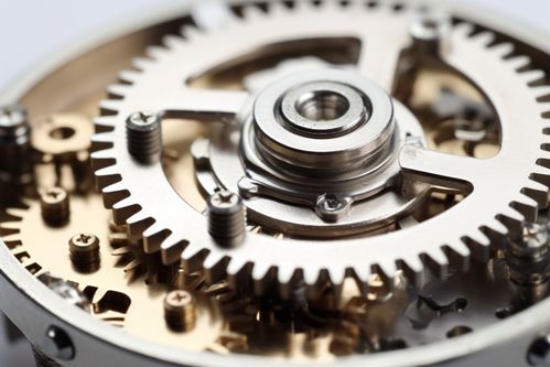 工廠生產(chǎn)工業(yè)機(jī)械齒輪零件攝影圖片 攝影圖